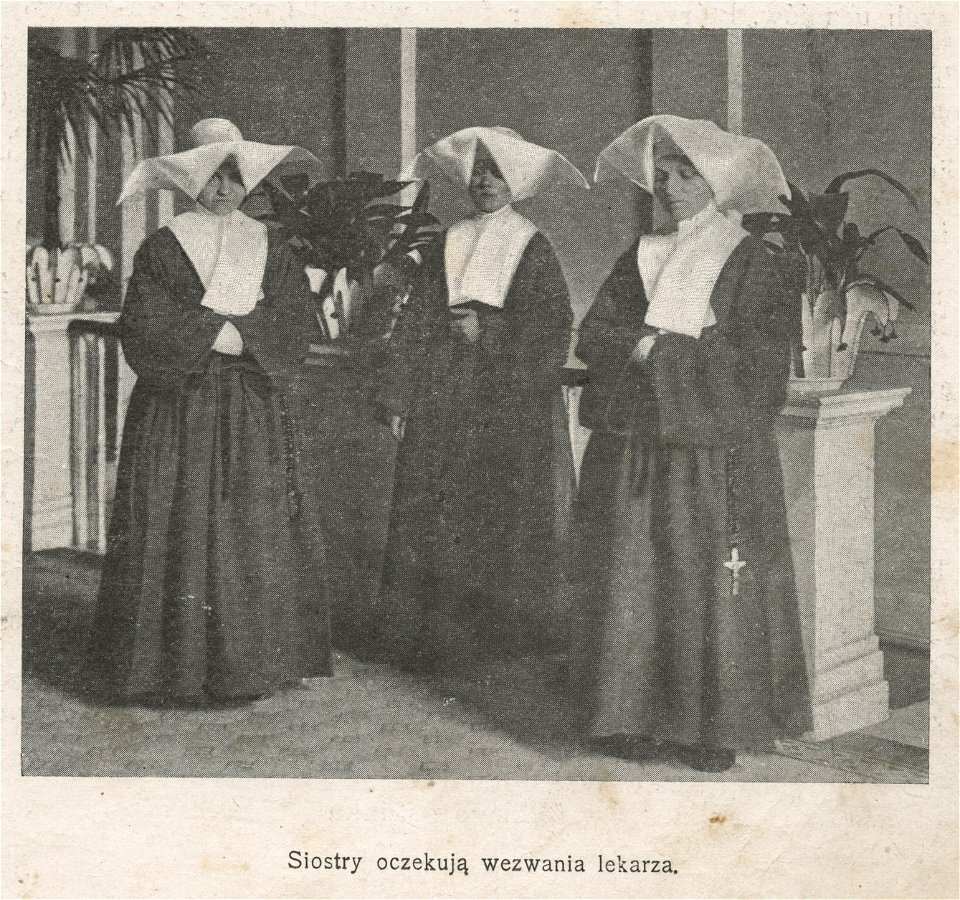 Szpital dla dzieci- Siostry oczekują wezwania lekarza (54150)