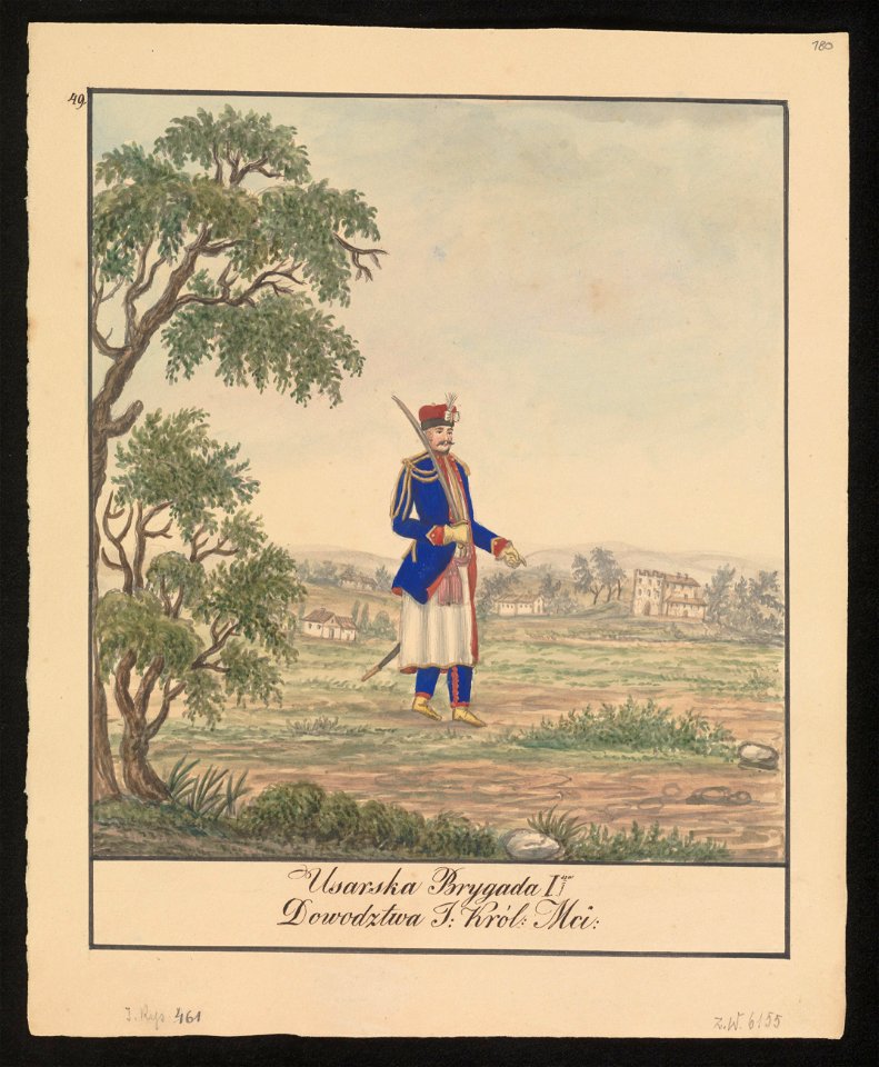 Usarska Brygada 1sza Dowodztwa J. Krol. Mci. 1847 (72495097)