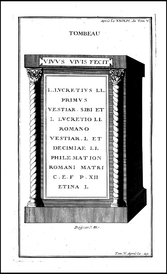 Supplement au livre de l'antiquite expliquee et representee en figures. T. 5, qui comprend les funerailles 1724 (131113543)