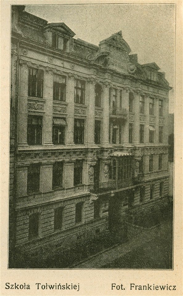 Szkoła Tołwińskiej Fot. Frankiewicz (76462)