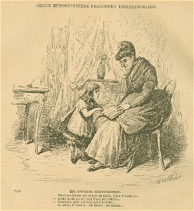 Szkice humorystyczne Fr. Kostrzewskiego Ze świata dziecięcego (77168)