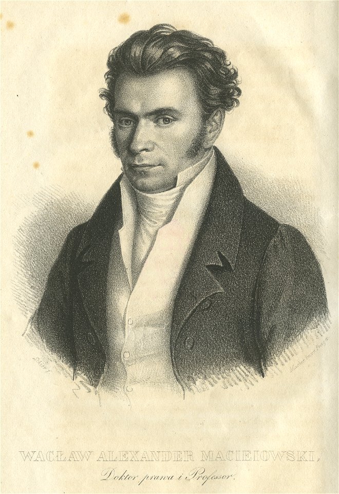 Wacław Alexander Maciejowski, doktor prawa i professor (43131)