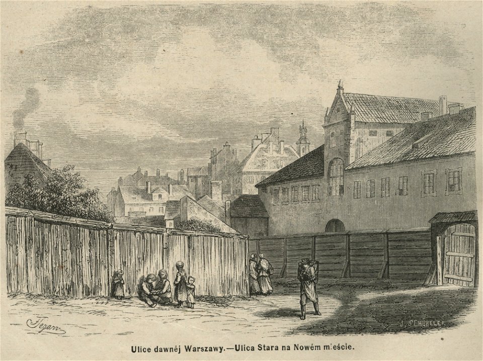 Ulice dawnej Warszawy - Ul. Stara na Nowym Mieście (58329)