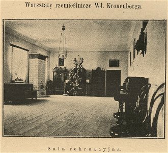 Warsztaty rzemieślnicze Wł. Kronenberga - Sala rekreacyjna (60497)