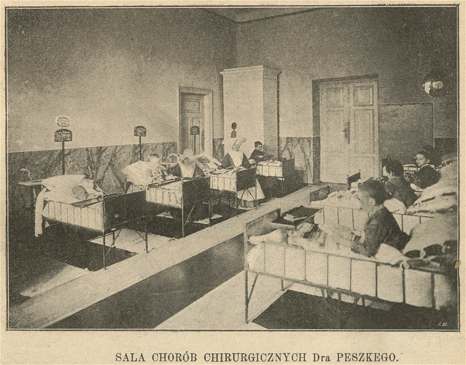 Warszawski Szpital dla Dzieci- sala chorób chirurgicznych dra Peszkego (60807)