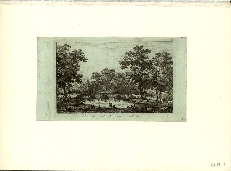 Vue du pont de Jean Sobieski. 1795 (18113778)