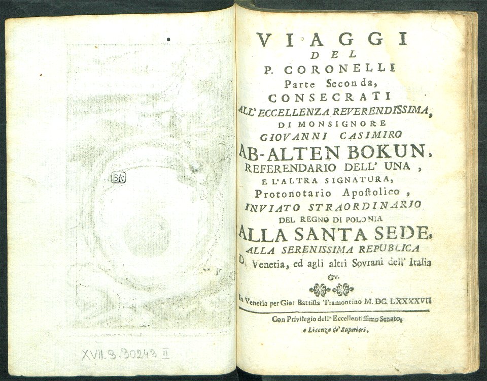 Viaggi del P. Coronelli parte P. 2 1697 (7976644)