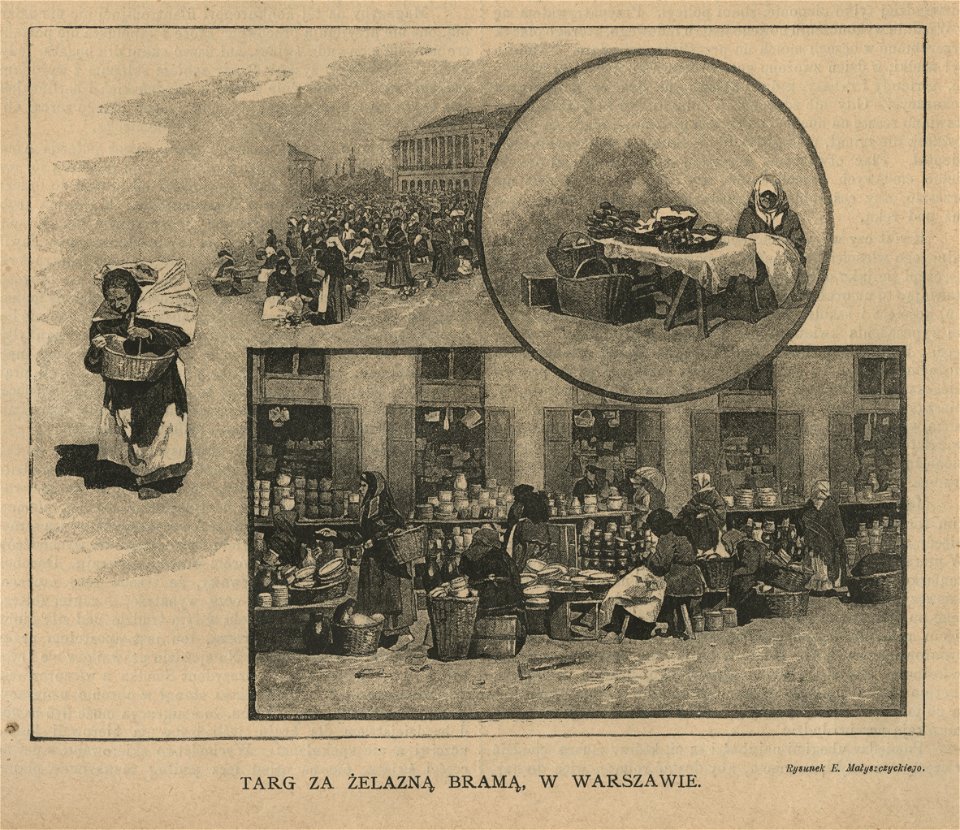 Targ za Żelazną Bramą w Warszawie (52716)