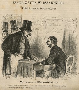 W Resursie Obywatelskiej szkice z życia warszawskiego (58604)