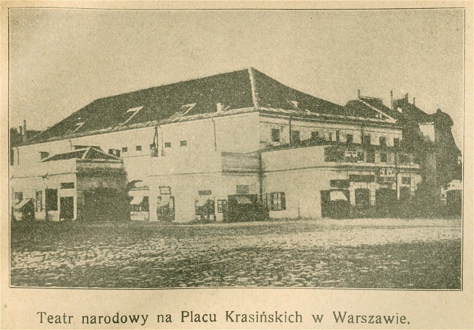 Teatr Narodowy na placu Krasińskich w Warszawie (76524)