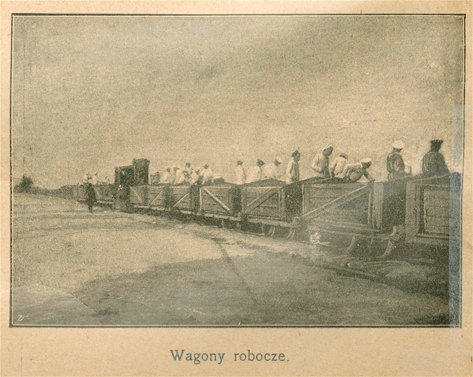 Wagony robocze na drodze mareckiej (68638)
