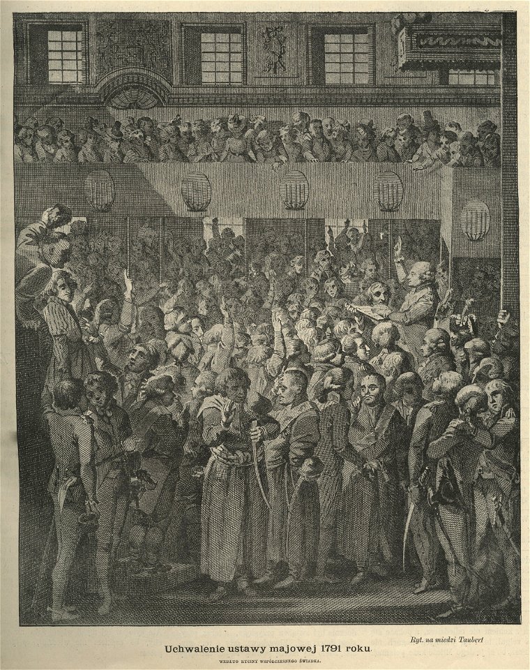 Uchwalenie ustawy majowej 1791 r. (61564)