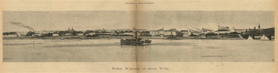 Widok Warszawy od strony Wisły (52834)