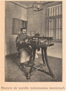 Warszawski Instytut Optyczny - Maszyna do wyrobu instrumentów mierniczych (68780)