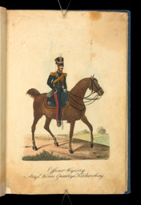 Wojsko Polskie 1815-1831, wyzszy oficer artylerii (84164640)