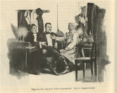 W garderobie artystów Teatru Rozmaitości (61407)
