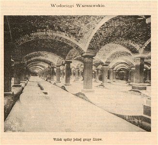 Widok ogólny jednej grupy filtrów wodociągi warszawskie (44811)