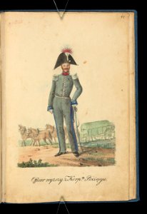 Wojsko Polskie 1815-1831, wyzszy oficer korpusu pociagu (84161047)