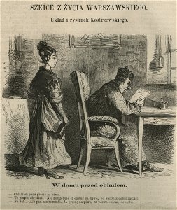 W domu przed obiadem szkice z życia warszawskiego (58442)