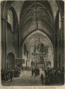 Wnętrze kościoła N.P. Maryi w Warszawie (58455)