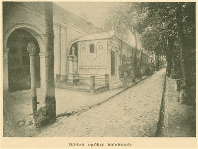 Widok ogólny katakumb na Powązkach (80138)