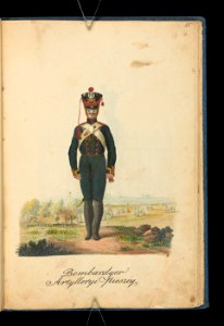 Wojsko Polskie 1815-1831, bombardier artylerii (84160760)