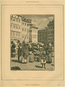 Widoki Warszawy Rynek na Starym Mieście (77279)
