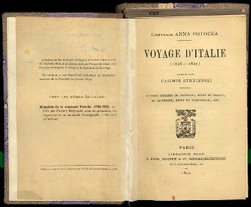 Voyage d'Italie - (1826-1827) 1899 (1426712)