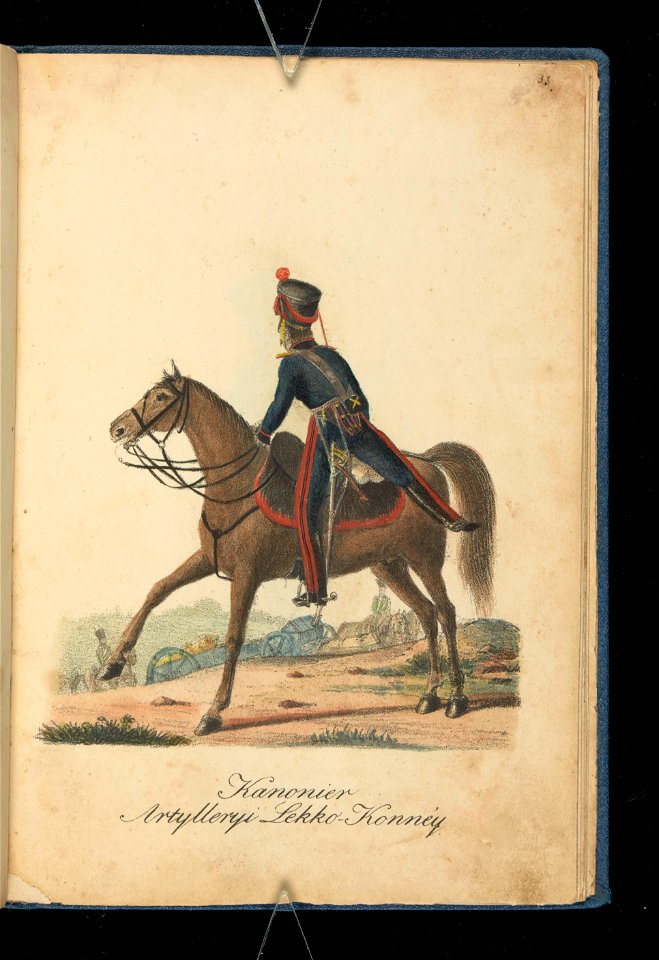Wojsko Polskie 1815-1831, kanonier artylerii (84160650)