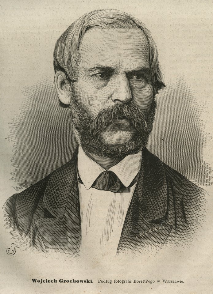 Wojciech Grochowski, (Podług fotografii Borettiego w Warszawie) (58686)