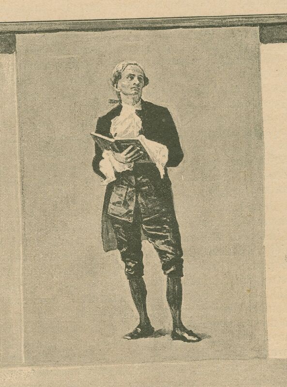 Wincenty Rapacki w główniejszych rolach swoich Michonette z dramatu Scribego Adrianna Lecouvreur (77570)