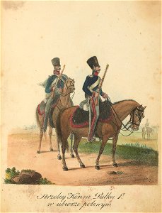 Wojsko Polskie 1815-1831, strzelcy konni pierwszego pulku (84157368)