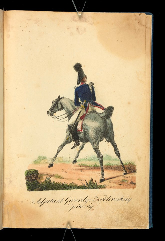 Wojsko Polskie 1815-1831, Adiutant Pieszej Gwardii Krolewskiej (84133178)