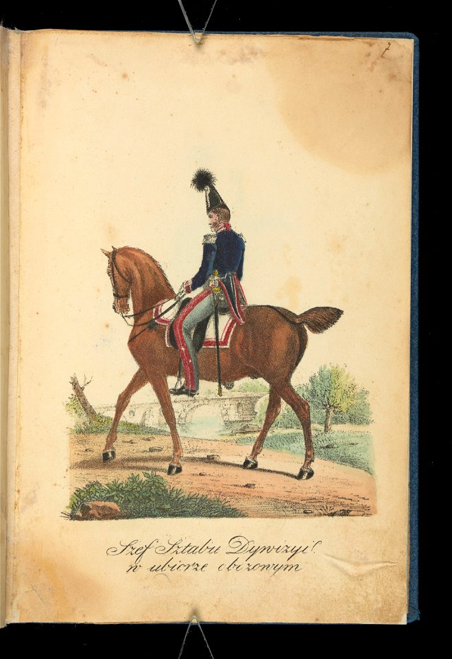 Wojsko Polskie 1815-1831, Szef Sztabu Dywizji (84122399)