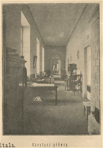 Warszawski szpital dla dzieci- korytarz główny (60813)