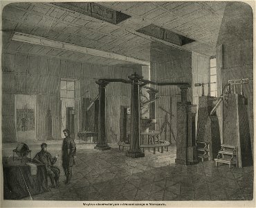 Wnętrze obserwatorium astronomicznego w Warszawie (58345)