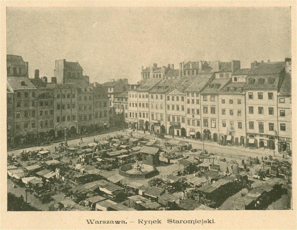 Warszawa Rynek Staromiejski (80265)