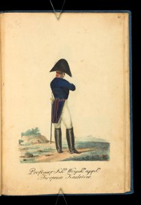 Wojsko Polskie 1815-1831, profesor szkoly wojskowej (84160995)