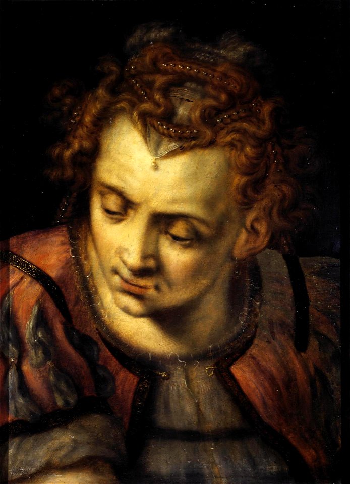 Frans Floris - Head of a Woman - WGA7944