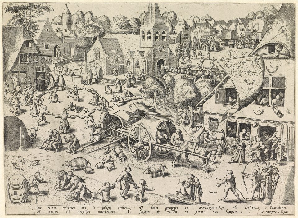 Frans Hogenberg - Kermesse of Hoboken
