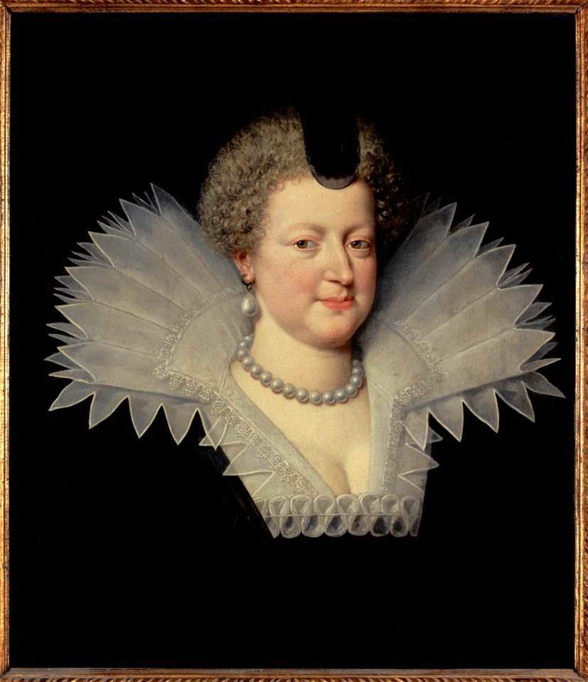 Frans II Pourbus - Portrait de Marie de Médicis (1573-1642), reine de France - P2338 - Musée Carnavalet