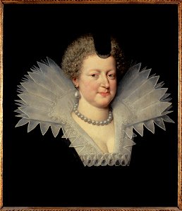 Frans II Pourbus - Portrait de Marie de Médicis (1573-1642), reine de France - P2338 - Musée Carnavalet