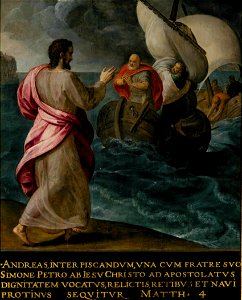 Frans Pourbus (I) - St. Andrew among the fishermen
