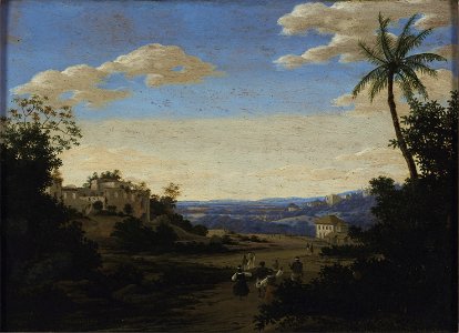 Frans Post - Paisagem de Pernambuco. Free illustration for personal and commercial use.