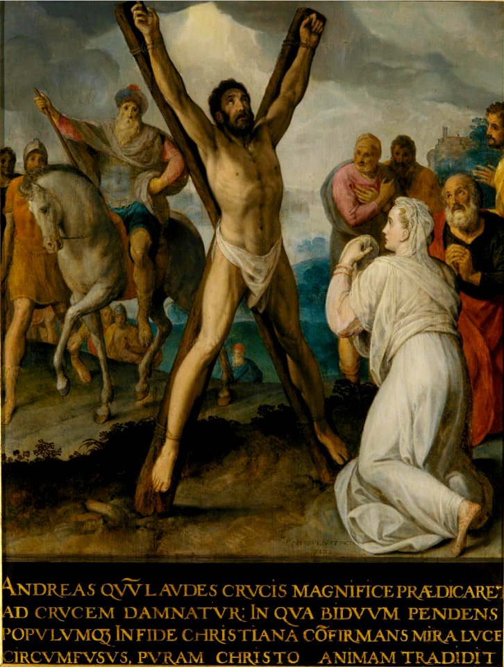 Frans Pourbus (I) - The crucifixion of St. Andrew