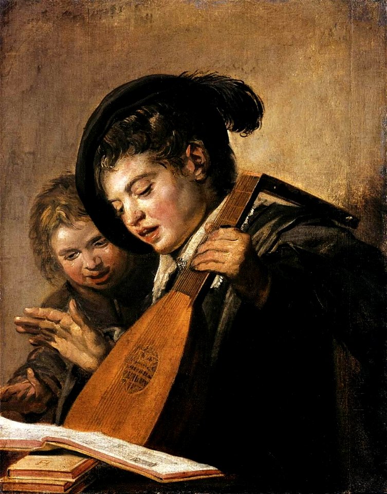 Frans Hals - Two Boys Singing - WGA11077