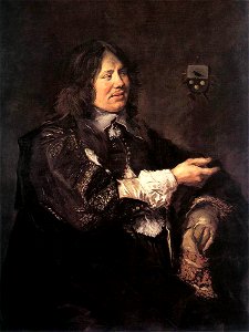 Frans Hals - Portrait de Stephanus Geraerdts. Free illustration for personal and commercial use.