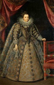Frans Pourbus d. J. - Elisabeth von Bourbon (1602-1644) - 6920 - Bavarian State Painting Collections. Free illustration for personal and commercial use.
