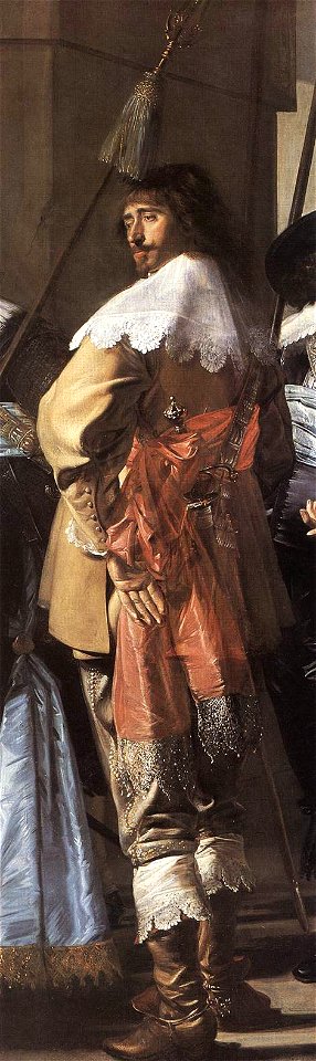 Frans Hals - The Meagre Company (detail) - WGA11120