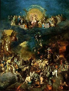 Frans Francken (II) - The Last Judgement - WGA08203. Free illustration for personal and commercial use.